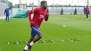 バルサ 注目の3選手が前日練習に参加  オサスナ戦への出場は...