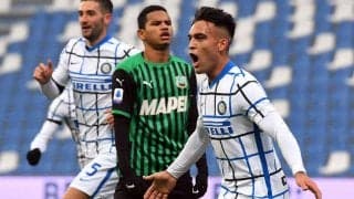 インテルがサッスオーロとの上位対決に完勝し暫定2位浮上！《セリエA》