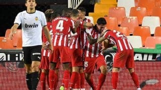 決勝点はOGもバレンシア圧倒のアトレティコが6連勝!《ラ・リーガ》