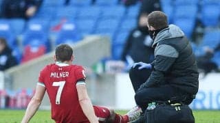 リバプール、負傷の連鎖止まらず…ミルナーまでも右ハムストリングを痛める