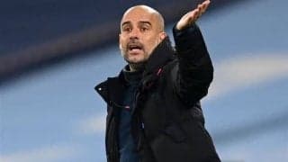 5-0にペップも笑顔 ハットのマフレズを称賛、欠場のアグエロを語る