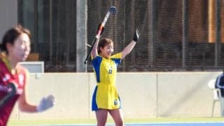 【陸上ホッケー部女子】 首位立命大に完敗