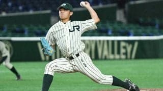 【社会人野球】「嫌な顔をするとチームが…」　阪神2位のJR東・伊藤がポーカーフェイスを貫く理由