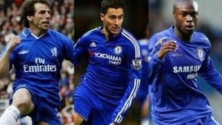 ファンが選ぶ「チェルシーが本拠地で決めたスパーズ戦ベストゴール」！優勝阻止のアザール弾に名手ゾラの芸術的FKも！