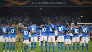 ナポリ、1年前から考えていたマラドーナ氏を讃える特別ユニフォームをローマ戦で着用