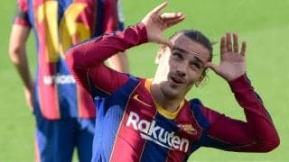 弾丸ボレー炸裂グリーズマン、ゴールセレブレーションは「娘からのリクエスト」