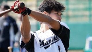 「打球速っ!!」「魅力的すぎる」ロッテ藤原、衝撃的な“最後の一振り”にファン驚嘆