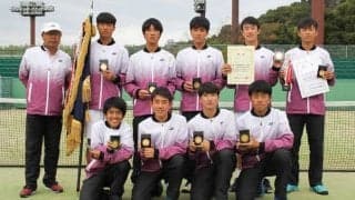 九州地区大会男子優勝校　柳川高等学校インタビュー【第43回全国選抜高校テニス大会】