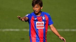 エイバル指揮官、無駄なタッチでオフサイドとなった乾貴士に苦言「ゴール前ではもっと活躍しなければ」