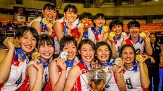 U20女子メンバーが国際競技大会優秀者表彰