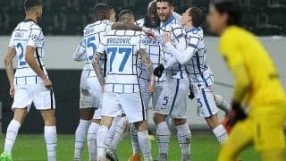 首位ボルシアMGを下したインテルがGS初勝利を飾る！グループBは全チームが決勝T進出の可能性を残す大混戦に《CL》