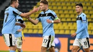 古巣ドルトムントに2試合連続ゴールのインモービレ、結果を悔やむ「突破を決めたかった」