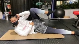 くびれ作りにも効果的！！冬太り防止のためのエクササイズ③