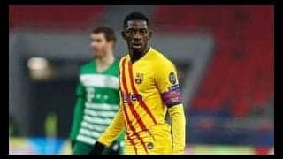 クーマンから評価され腕章も巻いたデンベレ バルサとの契約改善交渉開始