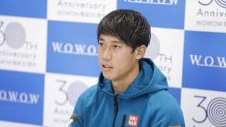 久しぶりに日本でのプレー姿を披露する錦織圭にインタビュー「進化したいという思いは、前よりも強くなっている」