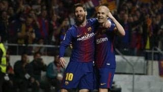 バルサ勢がUEFA“究極の11人”を独占 イニエスタら５選手が名を連ねる