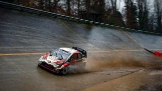 WRCモンツァ：豪雨の2日目、オジエが総合3位、エバンスが総合4位につける
