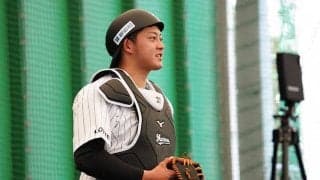 「どうみてもメロンパン…」　ロッテ佐藤、捕手を描くも“画伯”っぷりにファン大爆笑