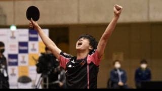 戸上隼輔「いままで一度しか勝っていない」張本に会心の勝利　琉球、リーグタイ記録の6連勝