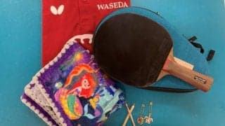 黒野葵衣（早稲田大学）の用具紹介｜俺の卓球ギア#90