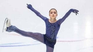 14歳ワリエワが“タノ4T”連発で50点差V　“男子超え”に海外衝撃「3人とは違う何か感じる」