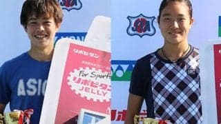  ITFJr新大会 各優勝者が決定 