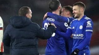 終了間際の決勝弾でリーグ4位のレスター、指揮官は「素晴らしいフィニッシュ」とエース称賛