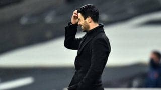 NLD完敗のアルテタ監督、クラブ史上2人目の不名誉記録