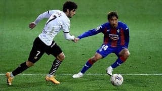 乾＆武藤が先発のエイバル、決定機を生かせず不調バレンシアとゴールレスドロー《ラ・リーガ》