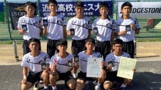 近畿地区大会男子準優勝校　東山高等学校インタビュー【第43回全国選抜高校テニス大会】