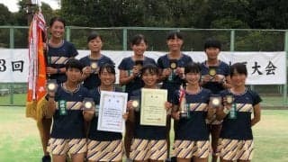 九州地区大会女子優勝校　沖縄尚学高等学校インタビュー【第43回全国選抜高校テニス大会】