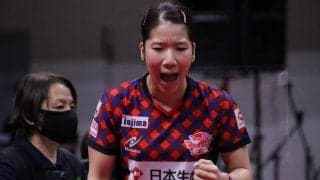 昨季T最多勝の森さくら、欧州で7戦7勝の大暴れ　チームはプレーオフ敗退＜卓球 ECL女子＞