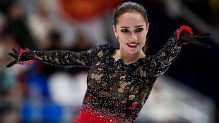 【名珍場面2020】ザギトワの「考え込むマサル」が大反響　ちょこんと座る“哀愁”に脚光「走りたそう」