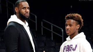 レイカーズのレブロン・ジェームズがNBAのコートで息子とプレーすることについて言及