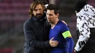 ピルロ監督が去就問題に揺れるメッシに「身体的な問題の方が大きい」と自論 クリロナとの共演にも言及