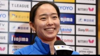 石川佳純、“可愛すぎる”笑顔でTリーグをPR「是非チェックしてみて」