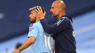 アグエロがCLグループ最終節で復帰か　グアルディオラ監督がメンバー入り示唆