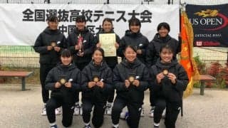中国地区大会女子優勝　野田学園高等学校インタビュー【第43回全国選抜高校テニス大会】