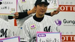 マリンの強風に「飛ばされないような体を…」　ロッテドラ4河村が“珍回答”連発