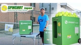  球出し機で練習の質を向上 