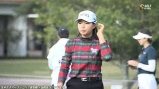 【動画】渋野日向子、メジャー2勝目に向け1打差2位タイと好発進！