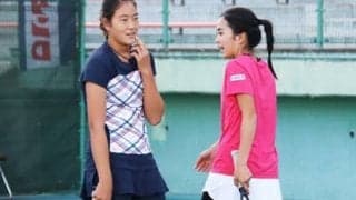石井琢朗の娘と久保竜彦の娘がテニス・ダブルスでコンビを組んでいた