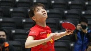 “MVP左腕”成本綾海、先輩石川佳純下す金星「チャンスと思って思い切りやった」