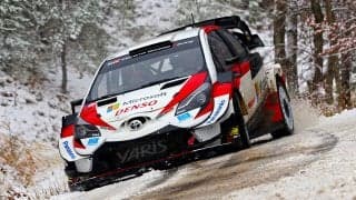 トヨタ・ヤリスWRCが来季向けテスト開始。フロントに新型空力パーツ