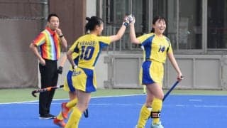 【陸上ホッケー部女子】 同大に勝利し５位決定戦へ