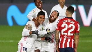 今季最初のマドリード・ダービーはマドリーに軍配!　完敗アトレティコは今季初黒星と共に無敗記録が「26」でストップ…《ラ・リーガ》