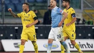 ヴェローナに競り負けたラツィオ、上位浮上のチャンス逸する《セリエA》