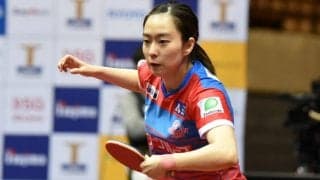 石川佳純「忙しさすらも懐かしい」 過密日程もきっちり勝利　名古屋は泥沼7連敗