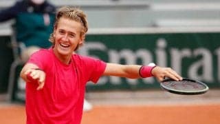 20歳の新鋭、アガシ＆グラフ夫妻とのスリーショットに「すごい経験！」の声