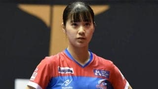 【Tリーグ】長﨑美柚、今季初の“単複2点獲り”　琉球、8連勝でリーグ新